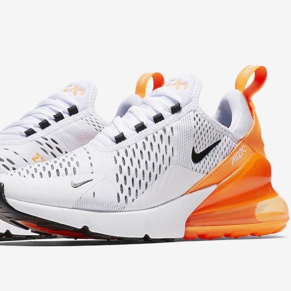 ✨ Nike Air Max 270 ✨ in white and orange - Picture 2 of 11